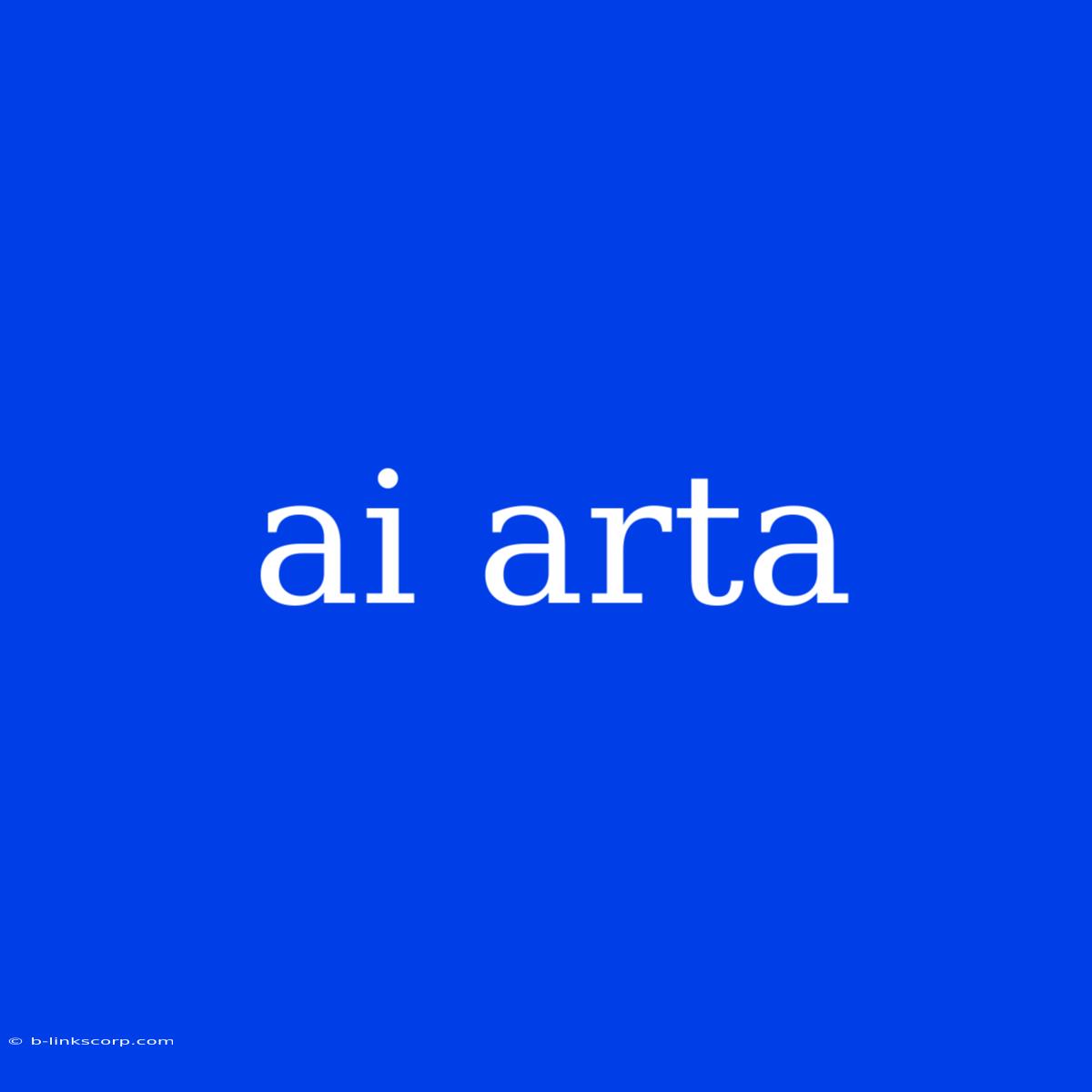 Ai Arta