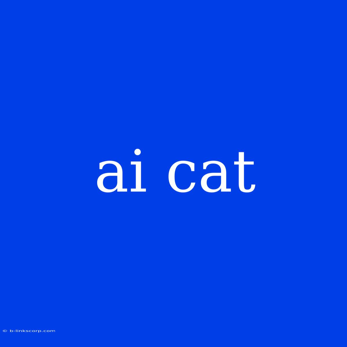 Ai Cat