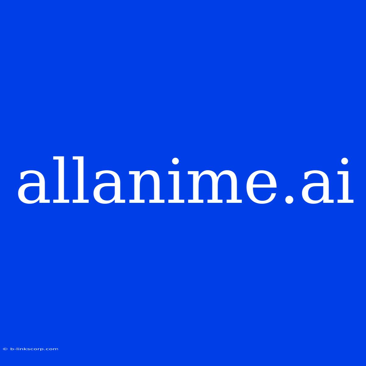 Allanime.ai