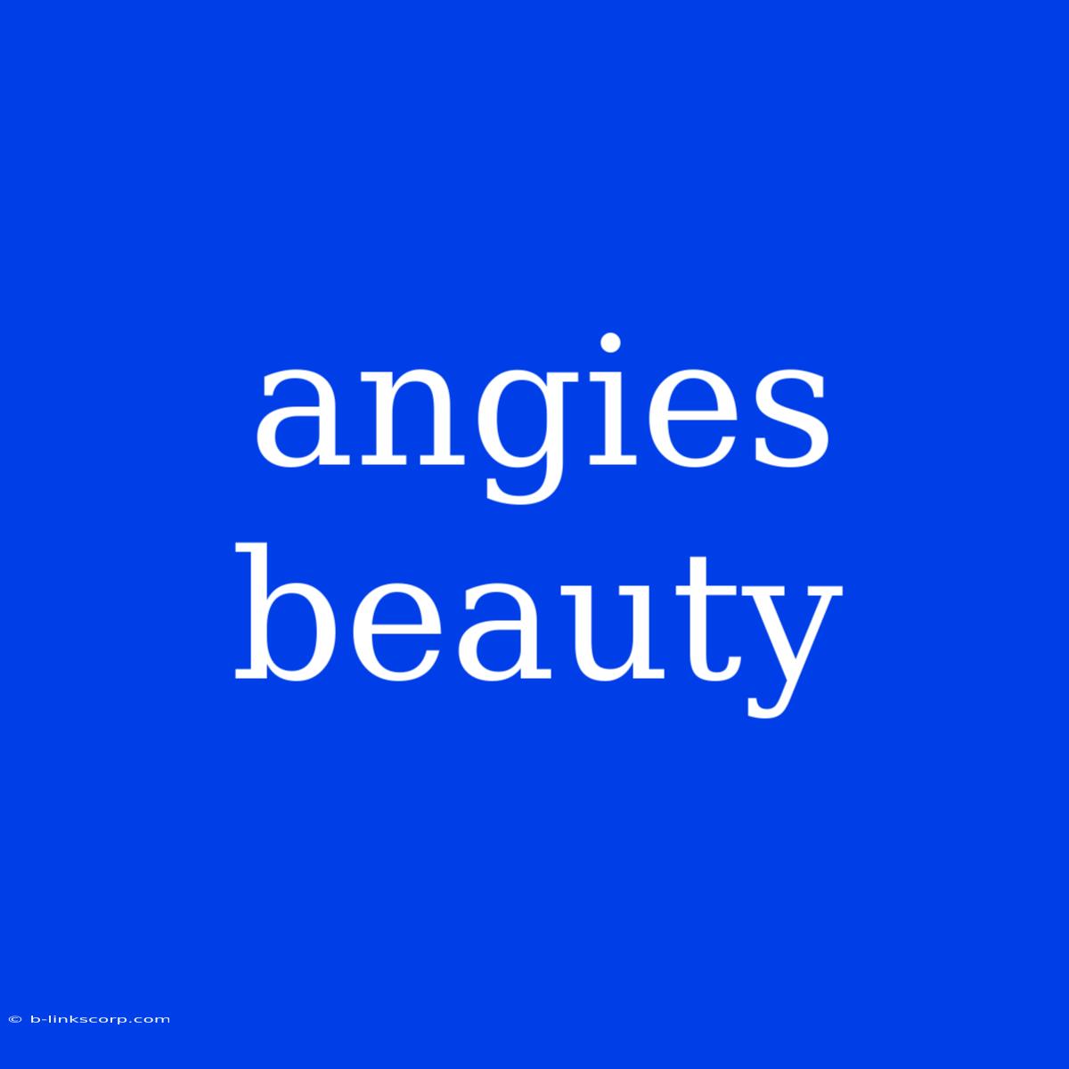 Angies Beauty