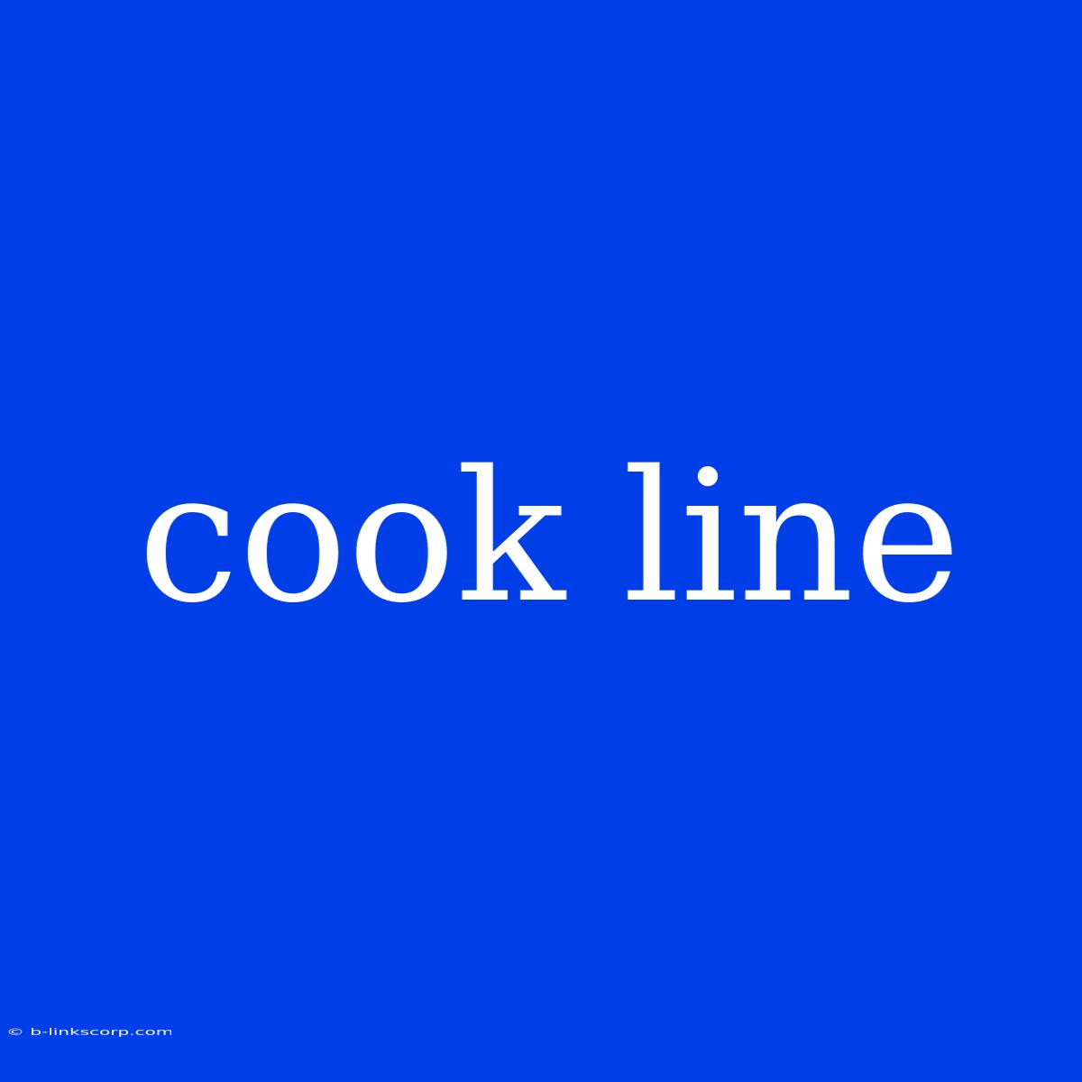 Cook Line