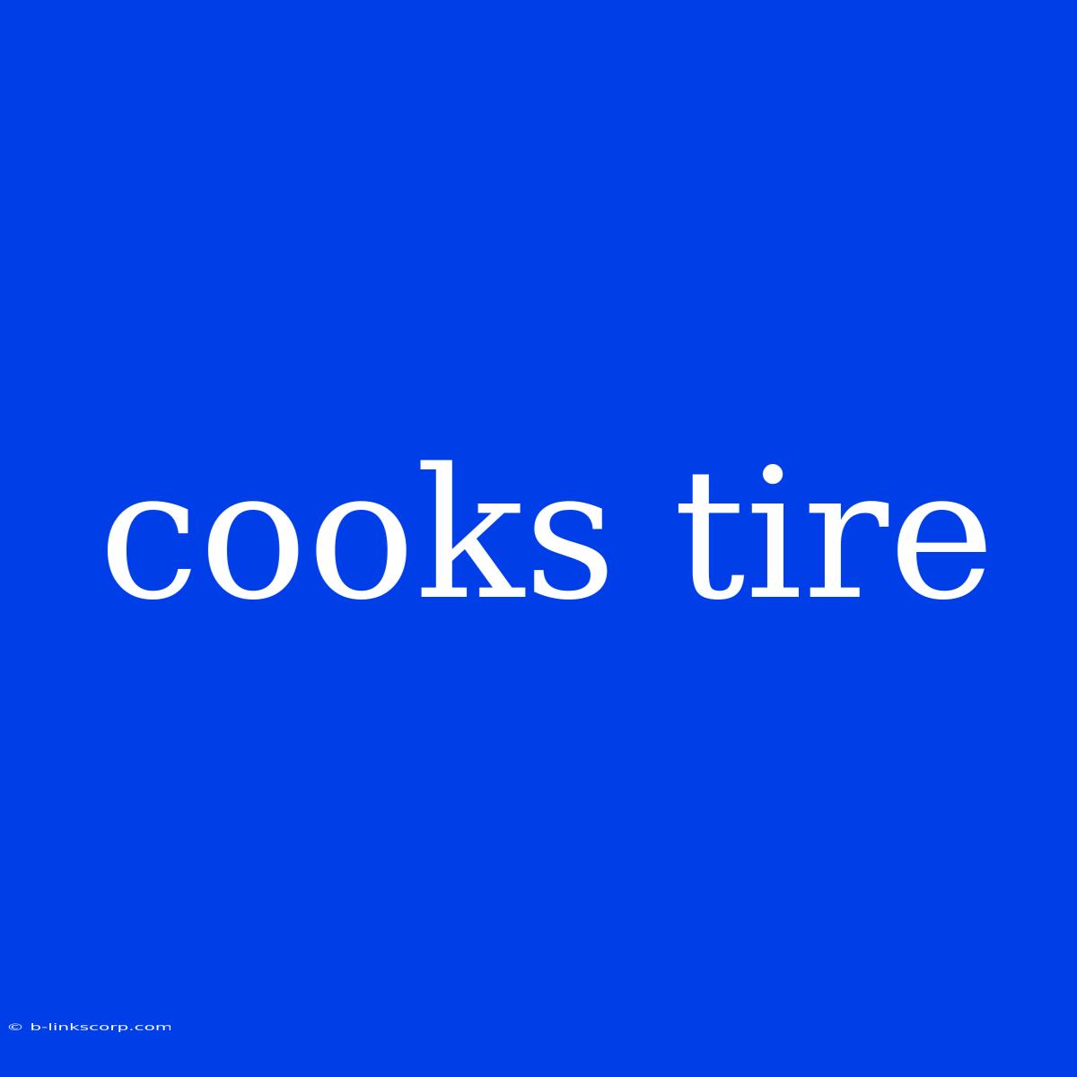 Cooks Tire