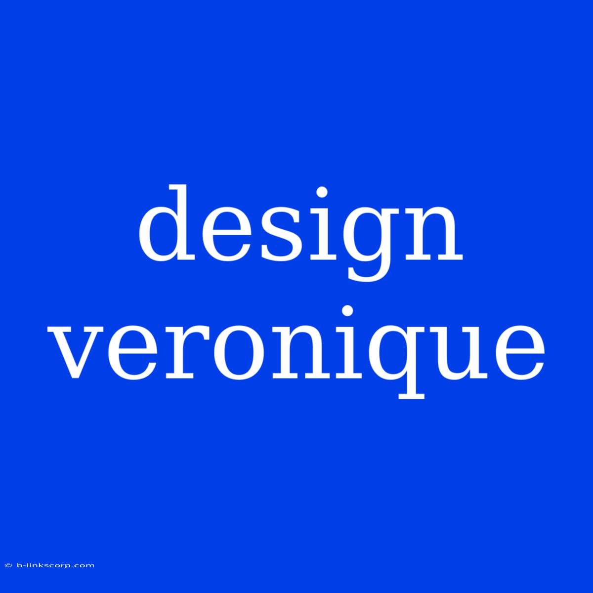 Design Veronique