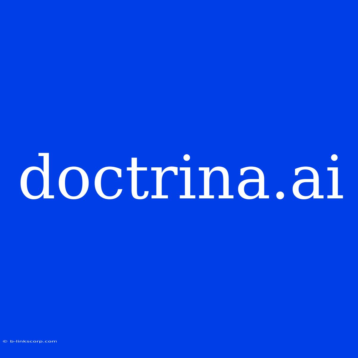 Doctrina.ai