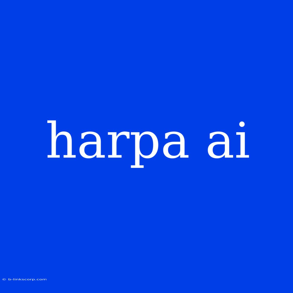 Harpa Ai