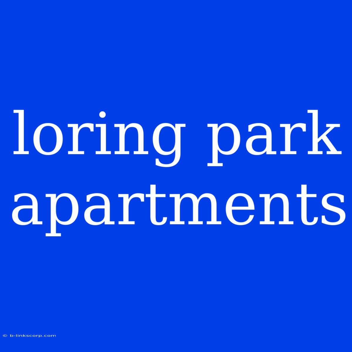 Loring Park Apartments