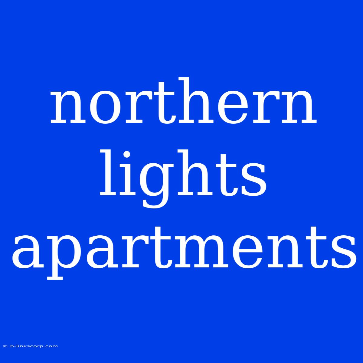 Northern Lights Apartments