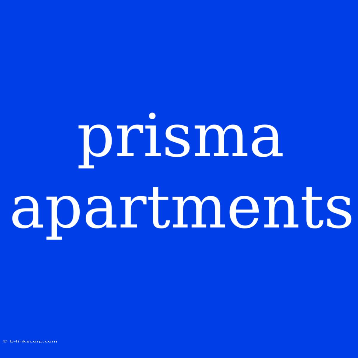 Prisma Apartments