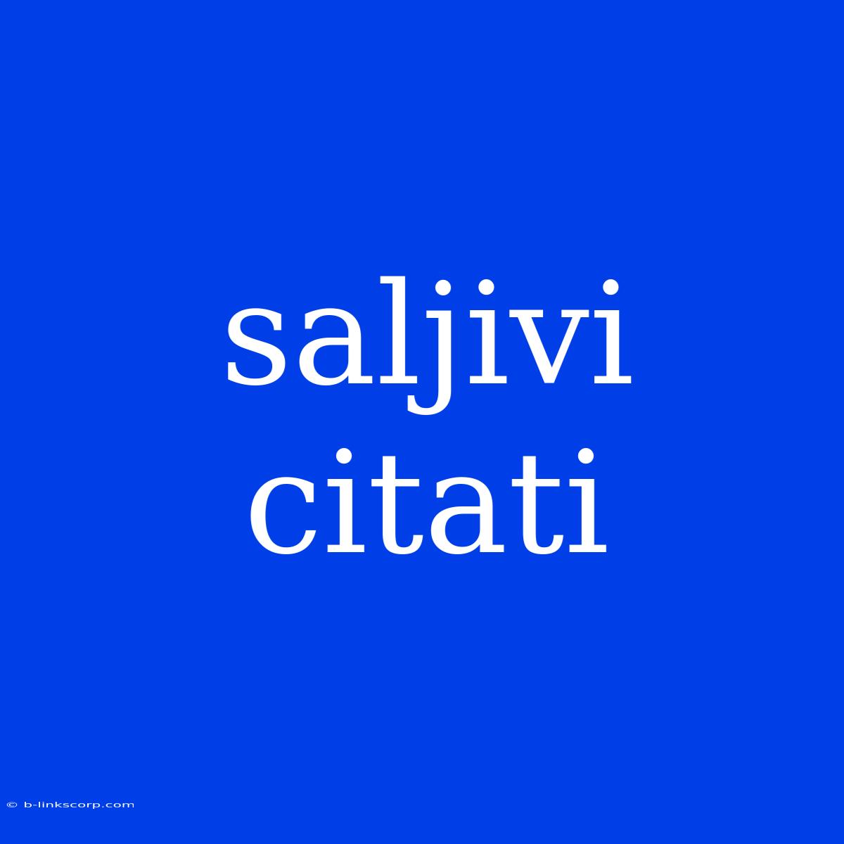 Saljivi Citati