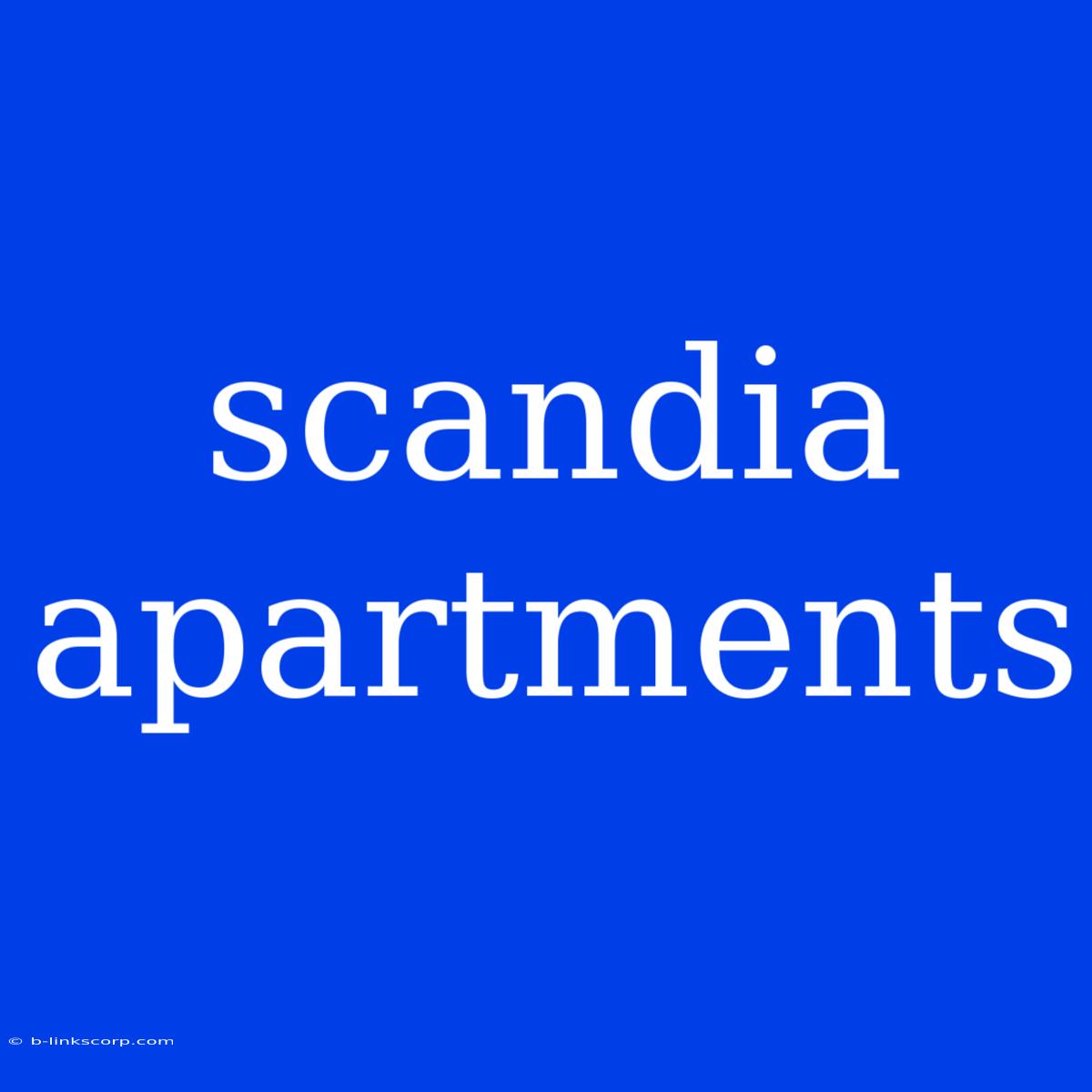 Scandia Apartments