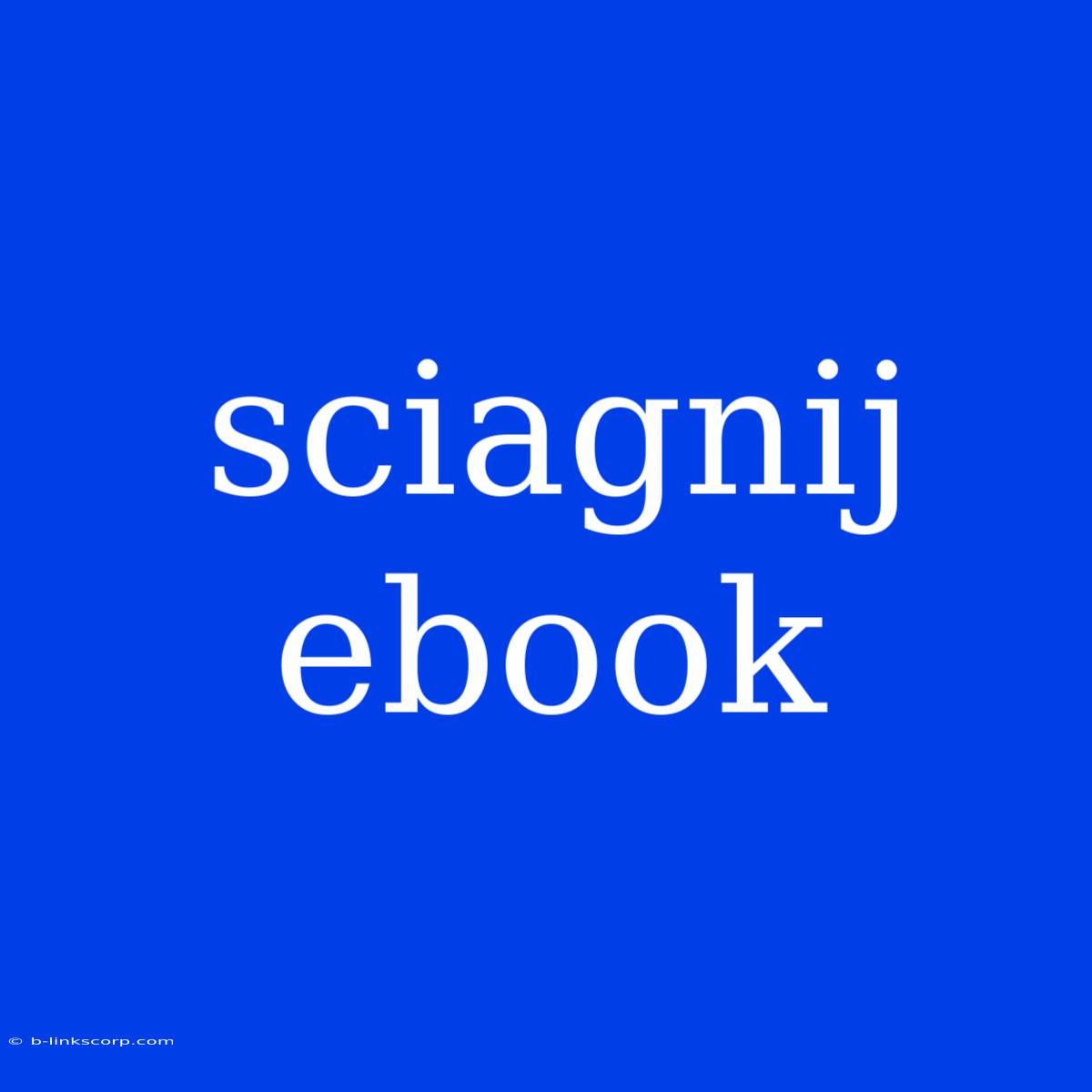 Sciagnij Ebook