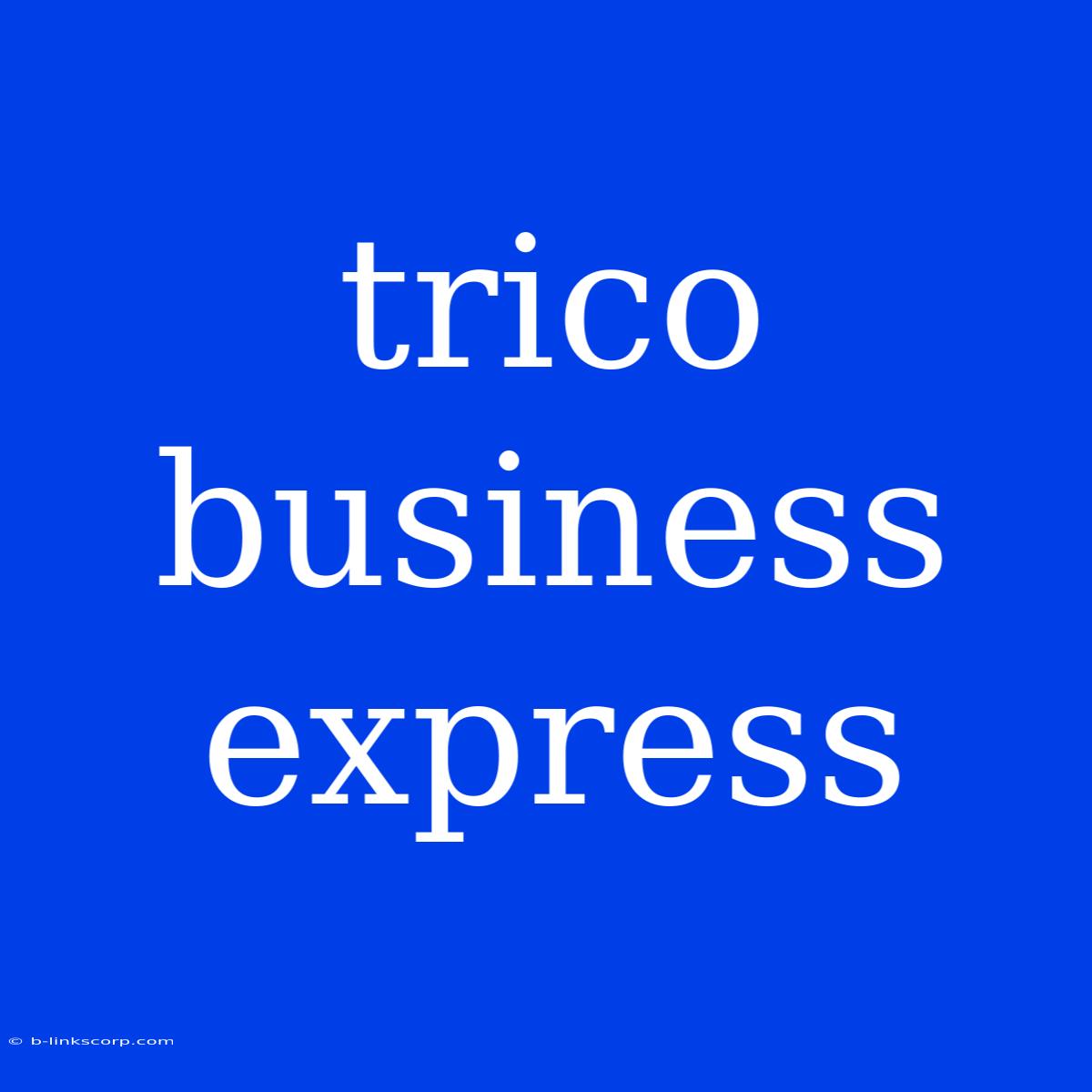 Trico Business Express