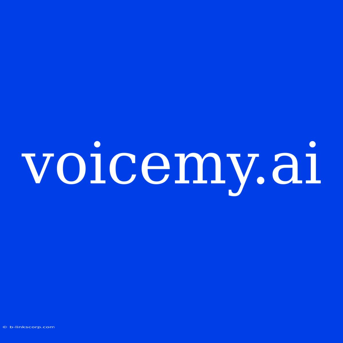 Voicemy.ai