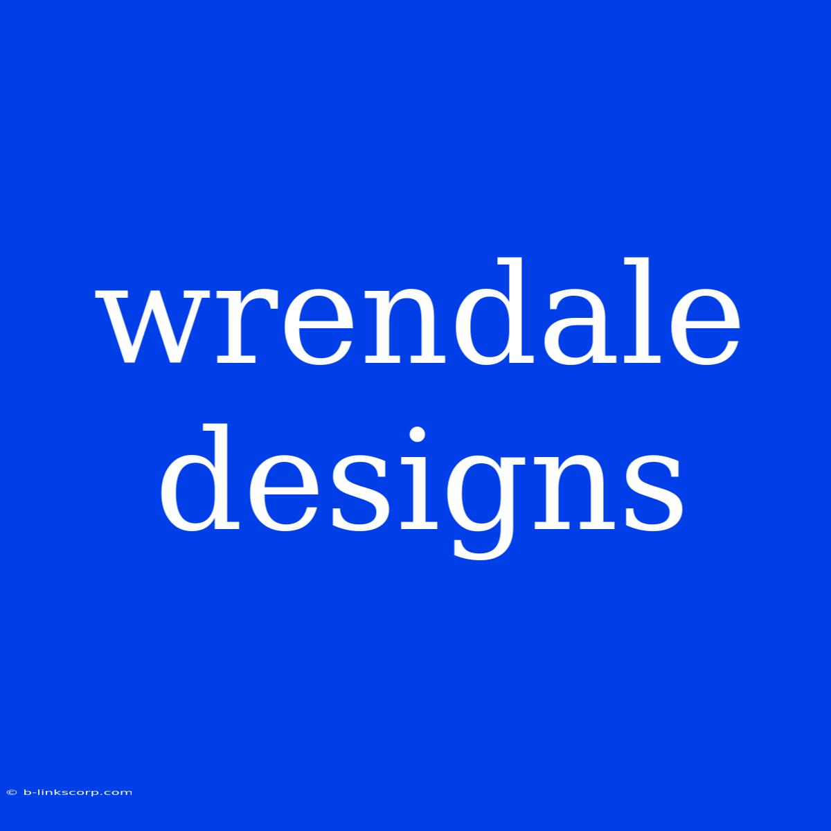 Wrendale Designs