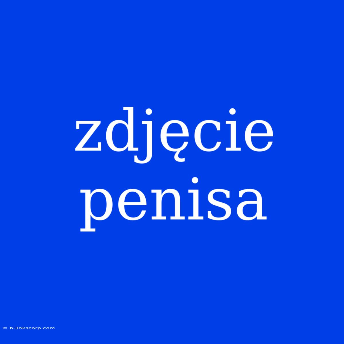 Zdjęcie Penisa